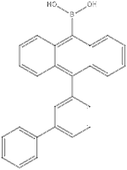 (10-[1,1'-biphenyl]-3-yl-9-anthracenyl)boronic acid_1155911-88-8_C26H19BO2