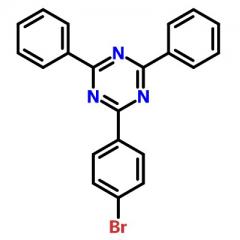 2-(4-Bromophenyl)-4,6-Diphenyl-1,3,5-Triazine_CAS:23449-08-3