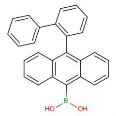 (10-[1,1'-Biphenyl]-2-yl-9-anthracenyl)boronic acid，400607-48-9​，C26H19BO2​
