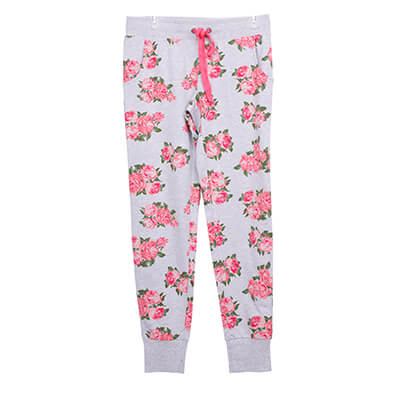 Floral Printed Jogging Pants
