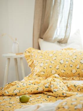 定制复古花卉系列夏季被床被100%纯棉
