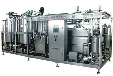 The Small Scale Milk, Yoghurt, Juice Combined Production Line