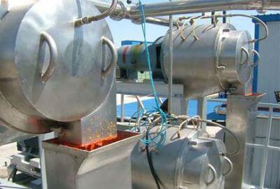 Tomato processing line