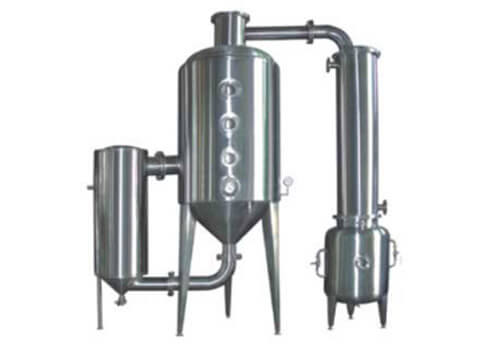 Single effect concentrator