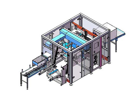 Side-entry packing machine