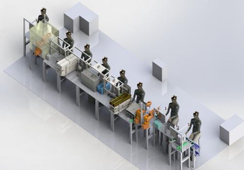 Current Sensor Digital Assembly Production Line