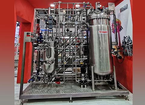 Secondary pilot fermentation equipment