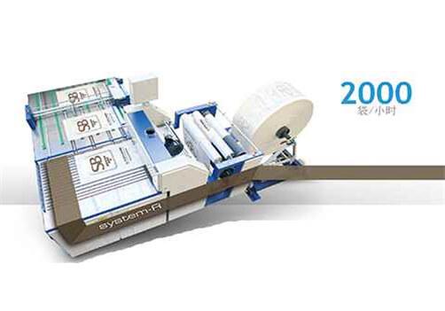 La machine d'emballage de film de baril tissé de type Système -R PP