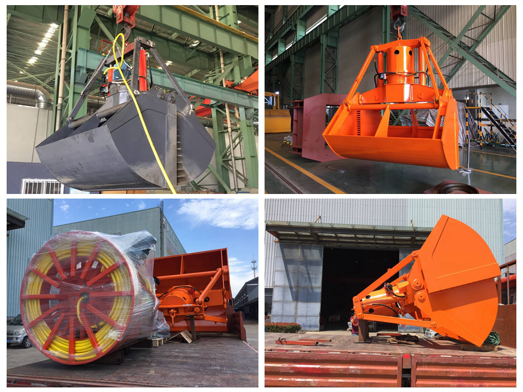2.5cbm Clamshell Hydraulic Grab