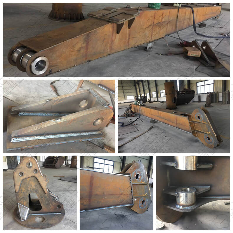 10t-10.25m Stiff Boom Hydraulic Crane is in the production process .
