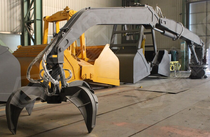 HAOYO 2.5T-12M Scrap Steel Grab will be send to India