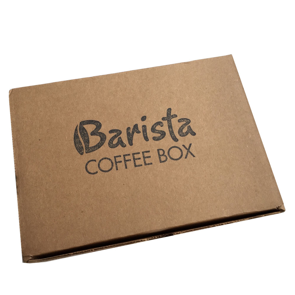 Kraft Flat Pack Coffee Box