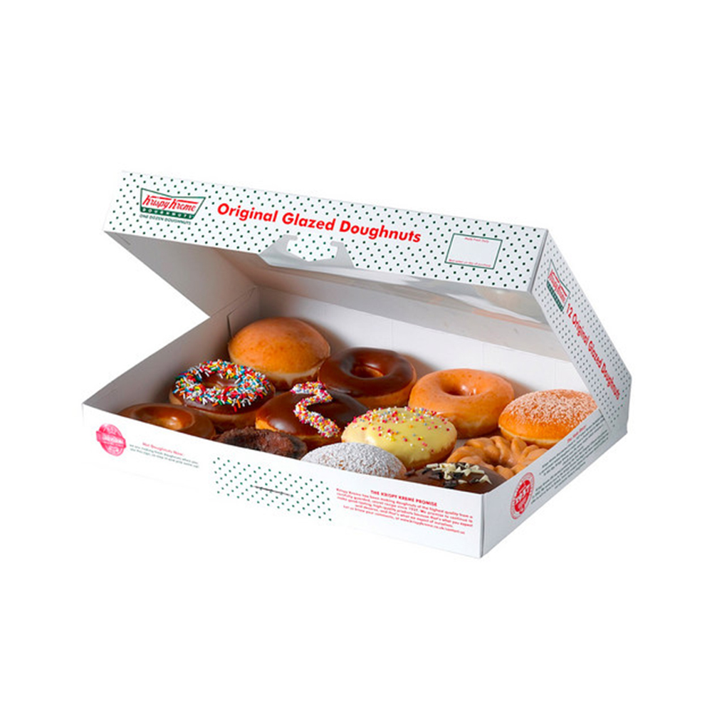 Donut Box With PVC Window