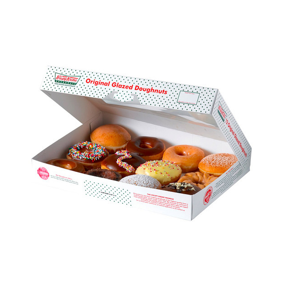 Donut Box With PVC Window