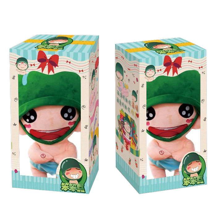 Custom Design Lovely Dolls Packing Box with PVC Window