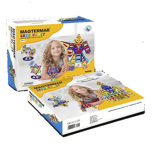 Magic Toys Packaging Box with Custom Colors