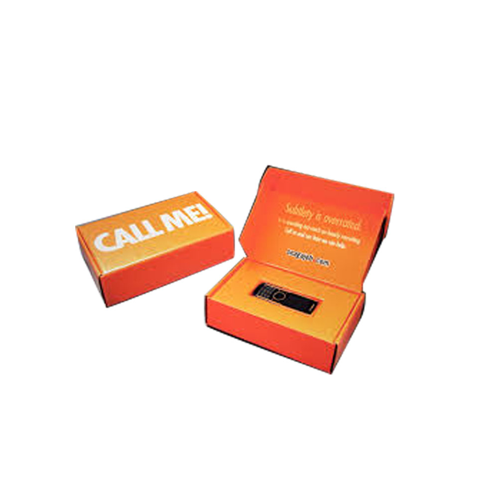 Folding cardboard cell phone packaging carton box