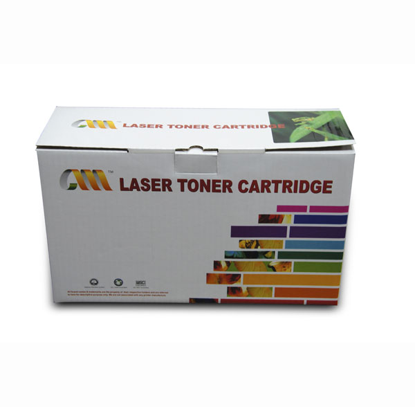 Color printed toner packing box