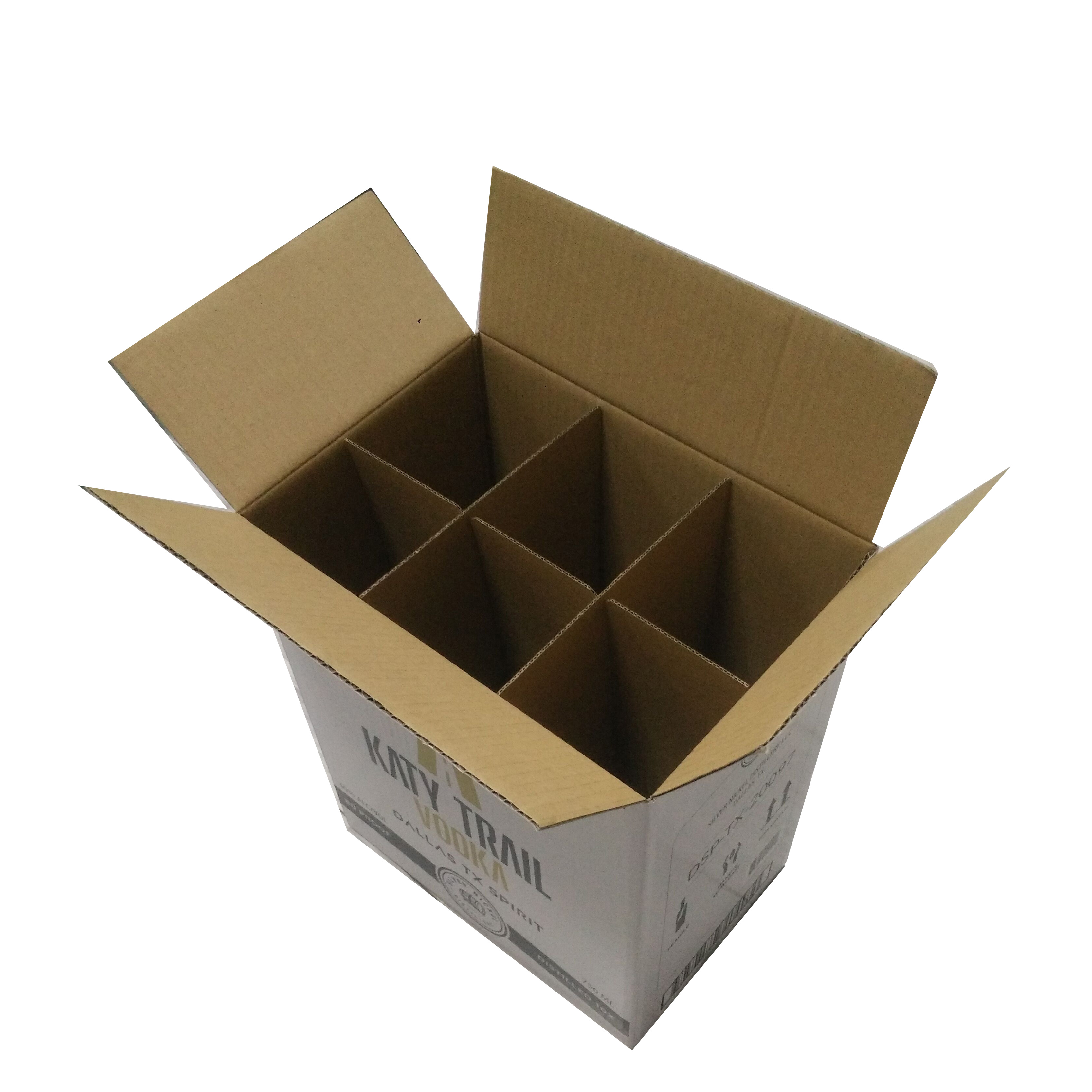 Strong Corrugated Beer Box With Inserts