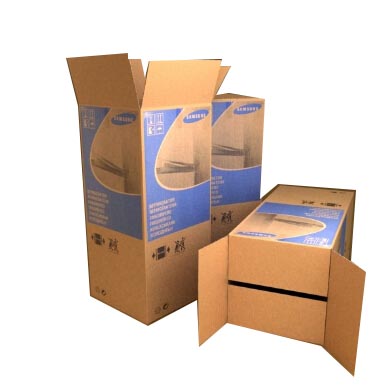 Strong Corrugated Paper Refrigerator Packing Box
