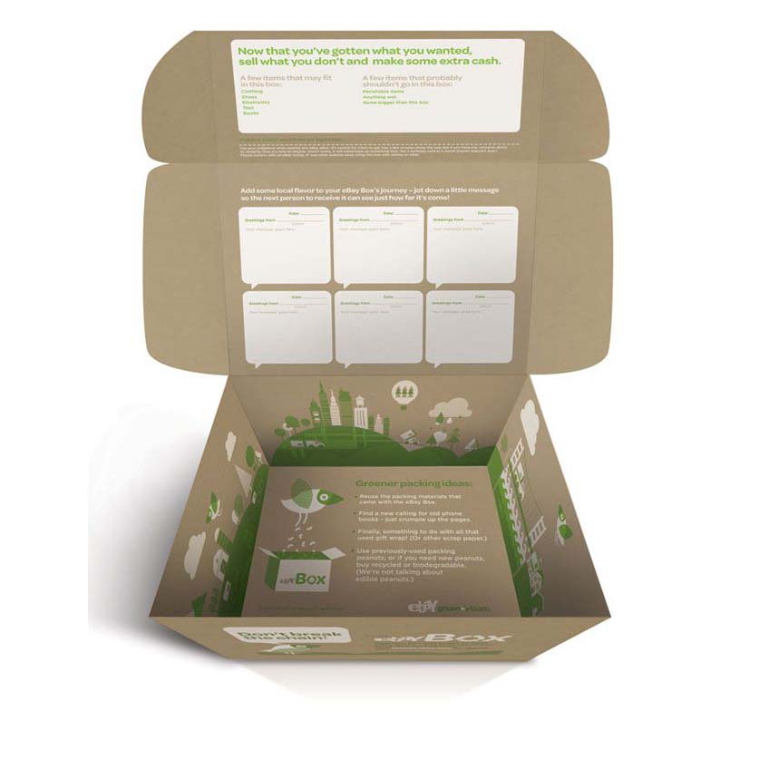 Custom Electronic paper packing box