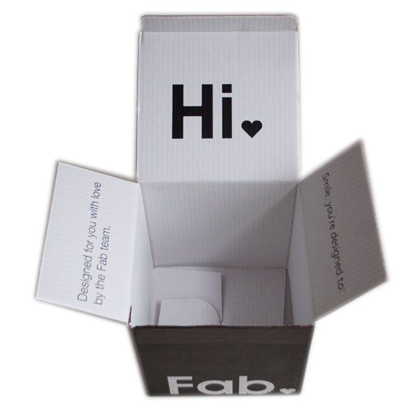 Factory price electronic cardboard packing box