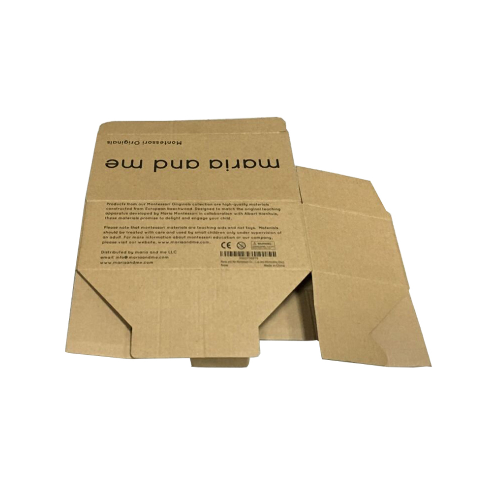 Auto Parts Motor Packaging Kraft Paper Box With Custom Printing