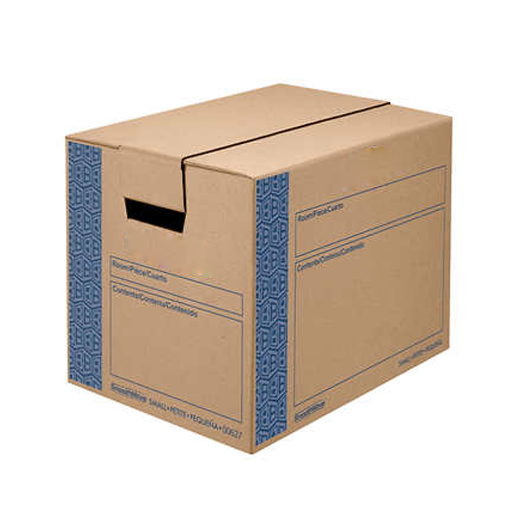 Double wall corrugated paper storage box