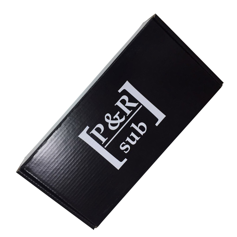 Corrugated black printing notebook box for shipping
