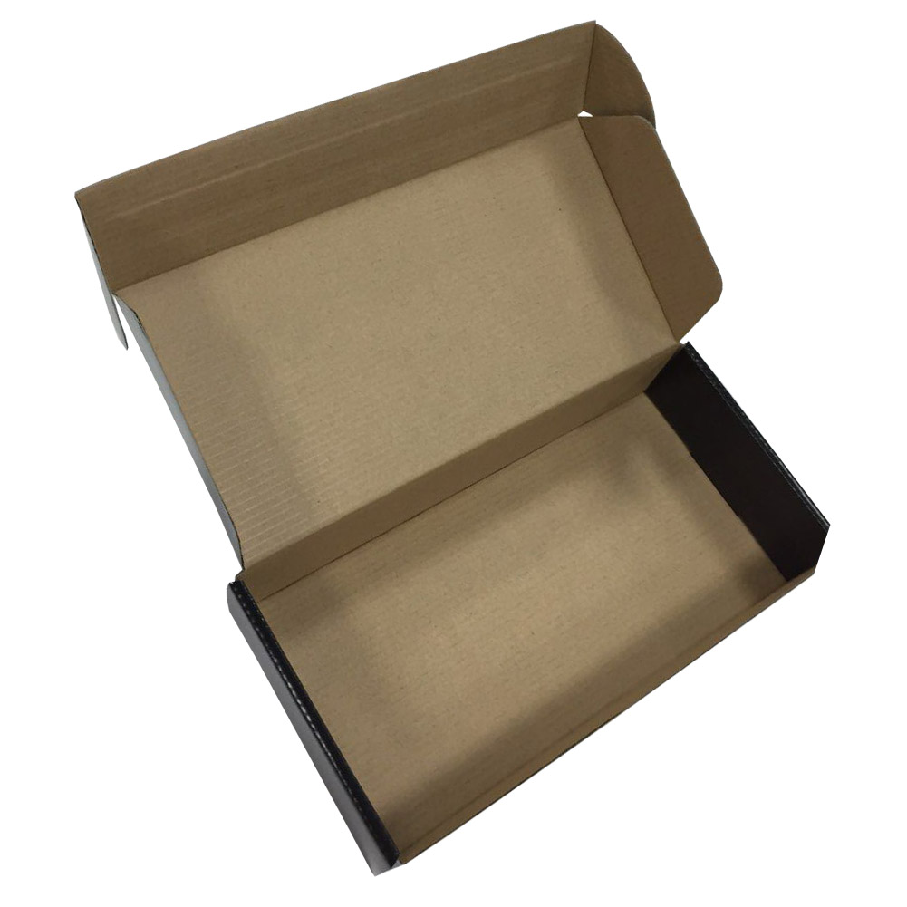 Corrugated black printing notebook box for shipping