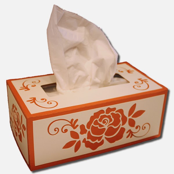 Paper tissue box
