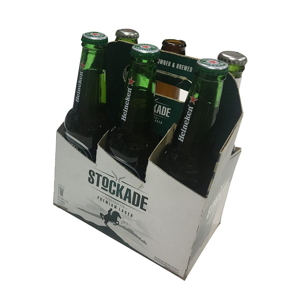 6 Pack Cardboard Beer Carrier