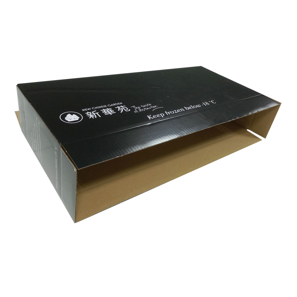 Black RSC Carton Box