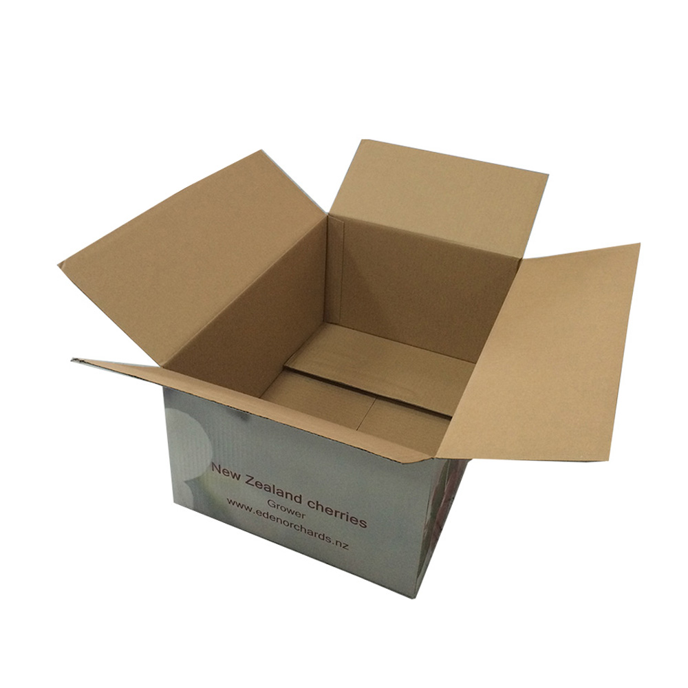 Protective Shipping Corrugated Carton Regular Slotted Boxes For Cherry Packaging