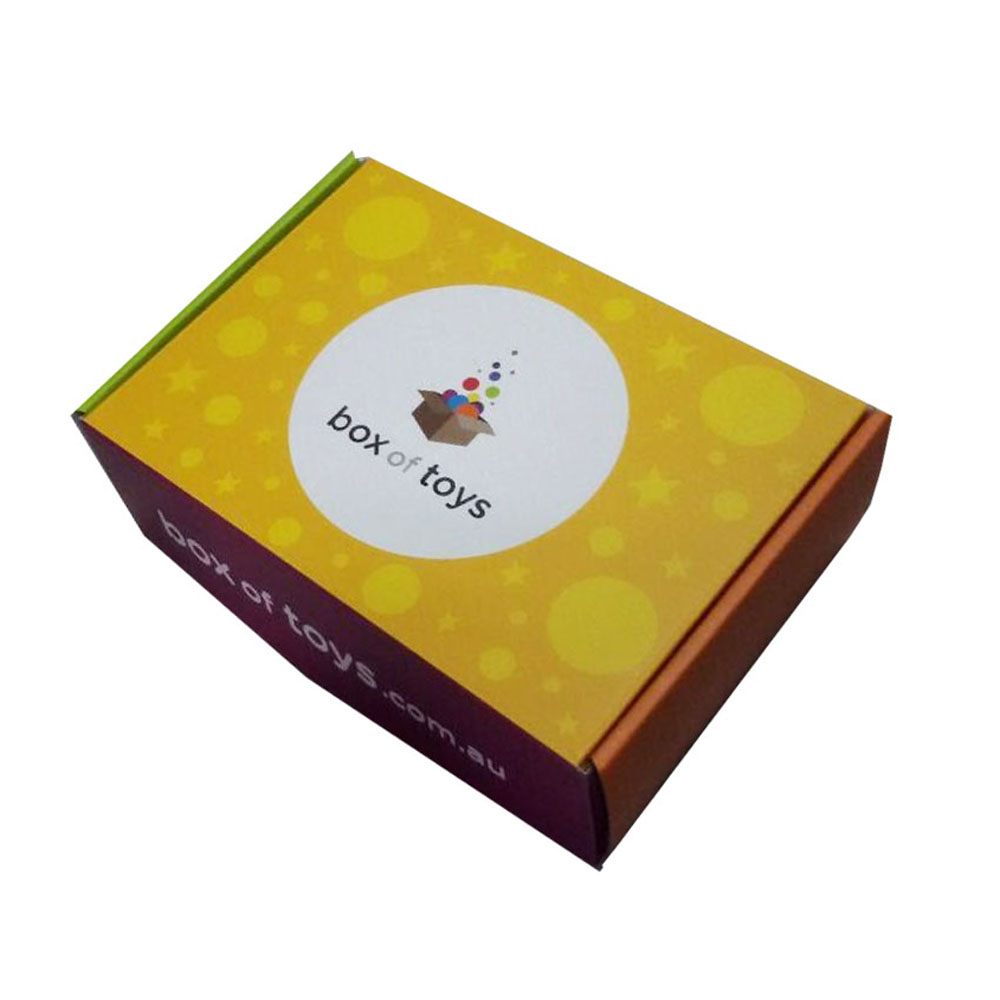 Printed Logo Paper Corrugated Packaging Toy Shipping Box