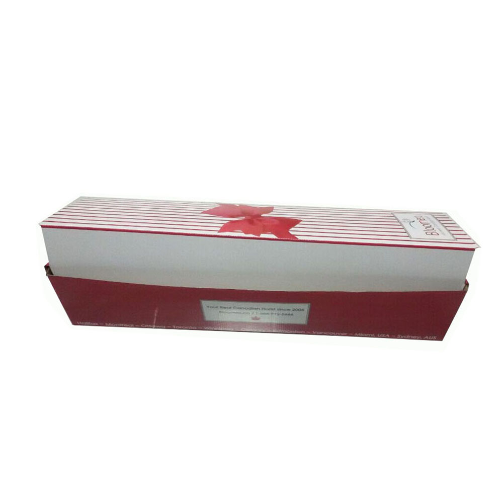 Printed Corrugated Carton Factory cheap corrugated flower shipping box for sale