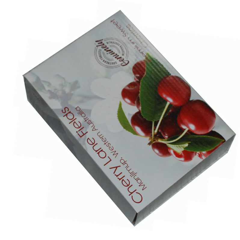 lid and bottom cherry packing box