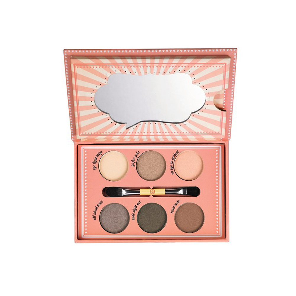 Custom Makeup Case Cosmetic Embossed Logo Eye Shadow Box