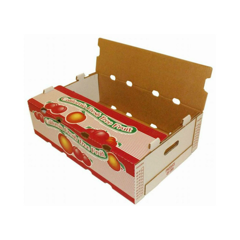 Lid and Base Corrugated Banana Carton Box