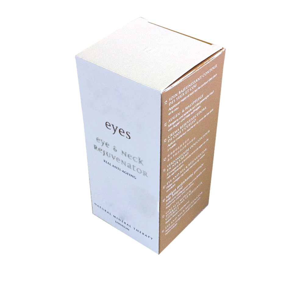 Custom High Quality Colorful Printing Eye Cream Packaging Paper Box