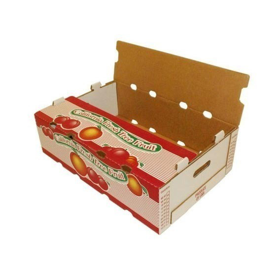 Custom printed recycled grape carton packaging box