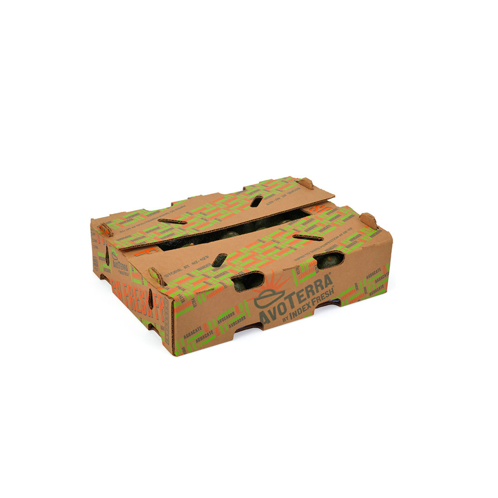 Custom avocado 5-ply carton box