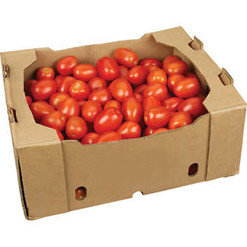 Custom made corrugated tomato packaging