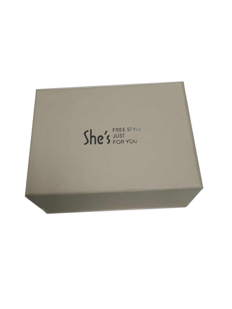 Foam lining gift paper packing box