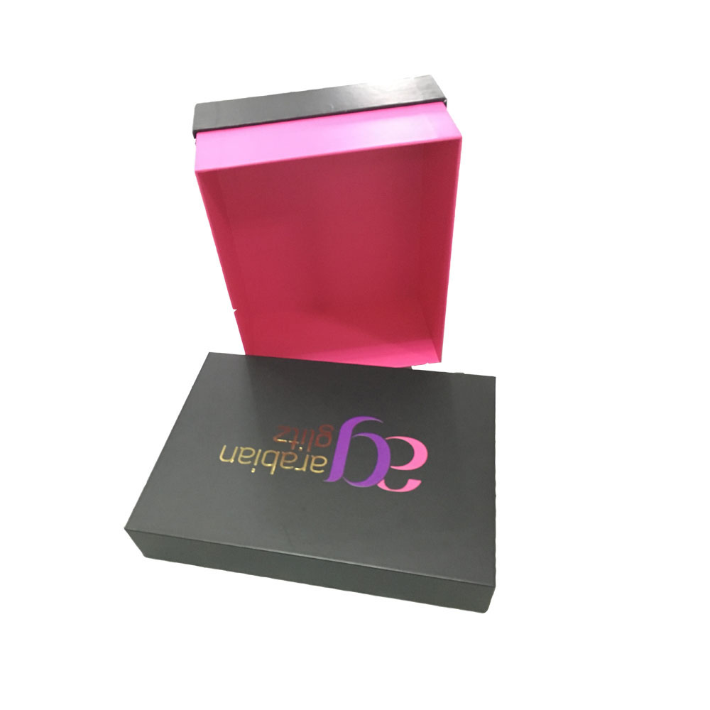 lid and bottom gift paper packing box