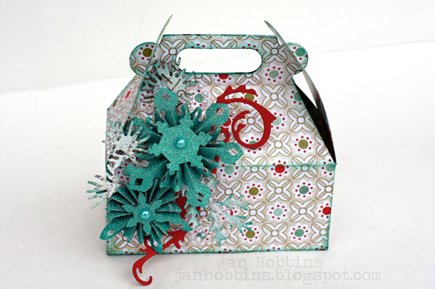 Custom Christmas handle packing box