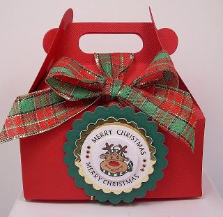 Fancy Christmas gift packing box