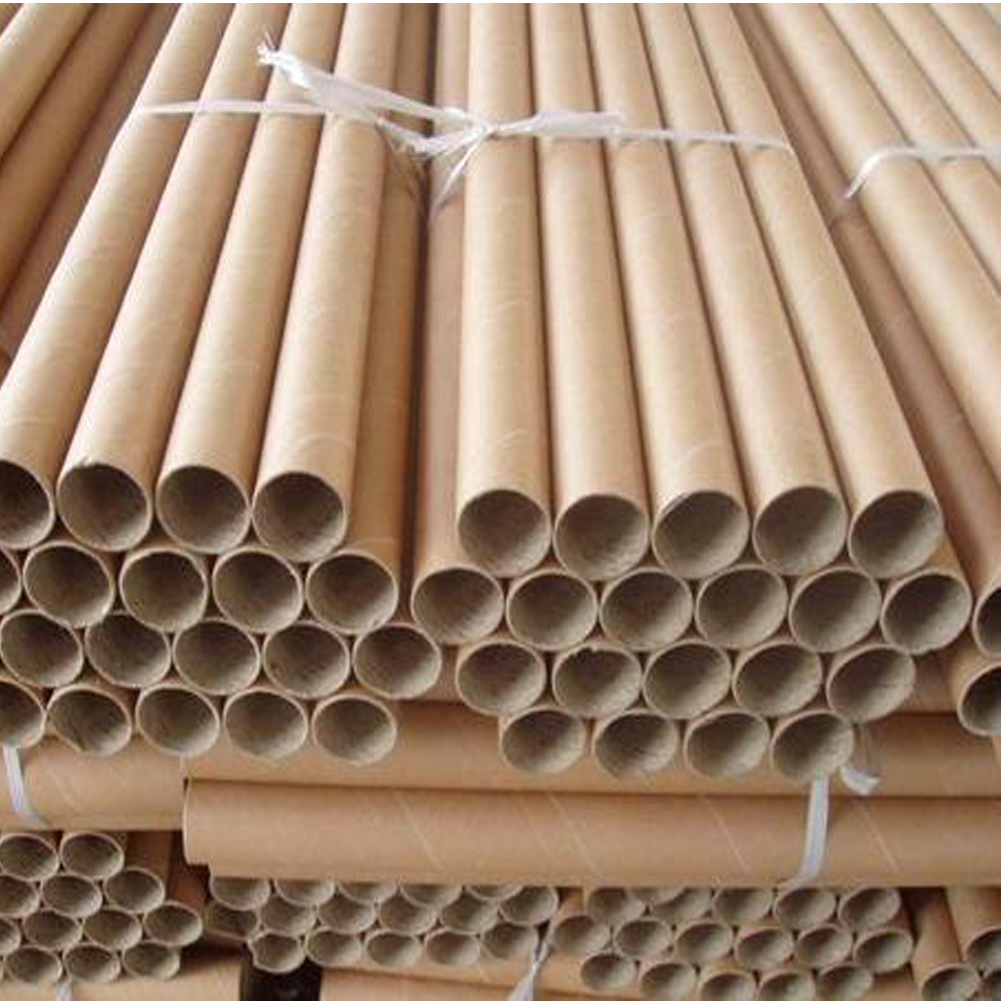 Long and round paper tube