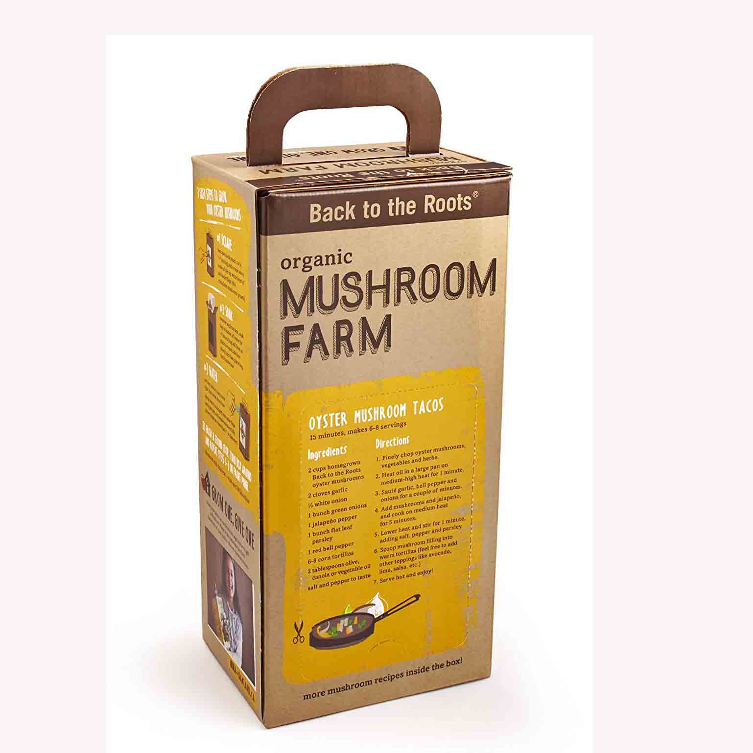 Custom Made Corrugated Paper Mushroom Box