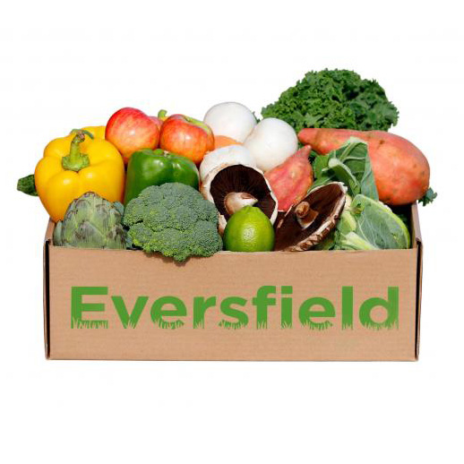 Logo printed vegetable packing box